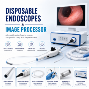 Disposable Endoscopes & Image Processor